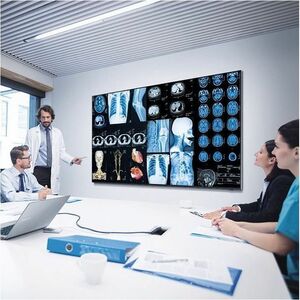 Samsung 43" Crystal UHD Signage QBC - 43" (1092.20 mm) LCD - Vertical Alignment (VA) - 16 Hours/ 7 Days Operation - 3840 x