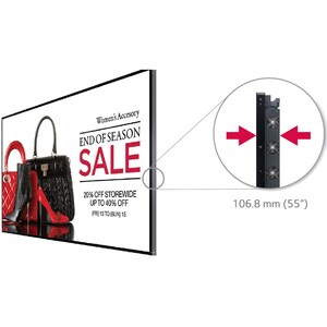 LG 55XF3E 139.7 cm (55") LCD Open-frame Digital Signage Display - 1920 x 1080 - 3000 cd/m² - 1080p - USB - HDMI - DVI - Se