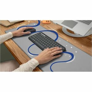 Logitech Pebble 2 Combo 键盘鼠标 - 英文 - A 型 USB 无线 蓝牙 键盘 - 键盘/键盘颜色: 灰 - A 型 USB 无线 蓝牙 鼠标 - 光学 - 4000 dpi - 滚轮 - 指点设备颜色: 灰 - 搜索