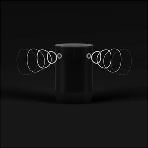 SONOS Move 2 Portable Bluetooth Smart Speaker - Alexa, Siri Supported - Black - Wireless LAN - Battery Rechargeable