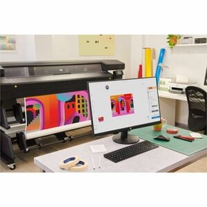 HP Latex 630 Inkjet Large Format Printer - Color - 8 Color(s) - 376.7 ft²/h Color Speed - 1200 x 1200 dpi - Ethernet - Pla