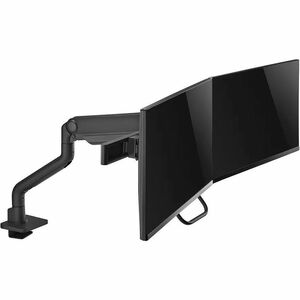 Bras support d'écran Neomounts NEXT One pour Moniteur, Affichage - Noir - Réglable en hauteur - 2 Écran(s) supportés - 43,