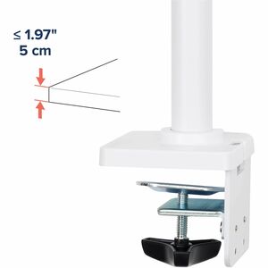 Ergotron Montagearm für Monitor, LCD-Display - Weiß - 1 Unterstützte(r) Display(s)Bildschirmgröße: 86,4 cm (34 Zoll) - max