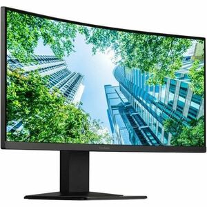 ViewSonic VG3419C 34" Class UWQHD Curved Screen LED Monitor - 21:9 - 86.4 cm (34") Viewable - Vertical Alignment (VA) - LE