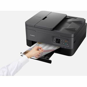 Stampante multifunzione a getto di inchiostro Canon PIXMA TS7450i Wireless - Colore - Nero - Fotocopiatrice/Stampante/Scan