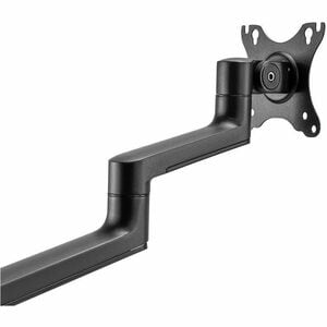 Neomounts Desk Mount for Notebook - Black - Height Adjustable - 1 Display(s) Supported - 29.5 cm to 43.9 cm (17.3") Screen