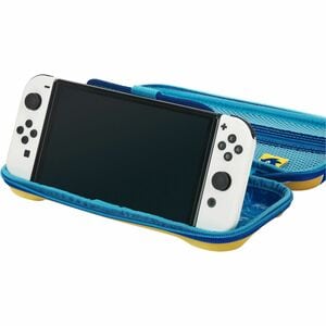 PowerA Carrying Case Nintendo Portable Gaming Console - Blue - Ethylene Vinyl Acetate (EVA) Body - Handle