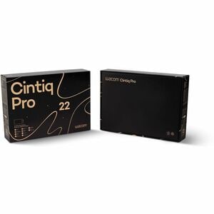 Wacom Cintiq Pro Grafiktablett - 55,9 cm (22 Zoll) LCD 4K - Touchscreen - Multi-Touch-Bildschirm - Kabel - 8192 Drucknivea
