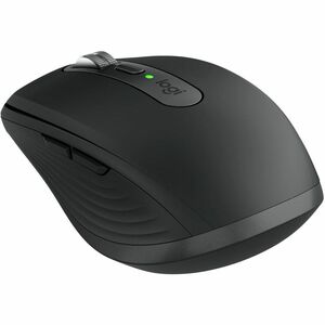 Logitech MX Anywhere 3S Mouse - Bluetooth - USB - Darkfield - Graphite - Wireless - Rechargeable - 8000 dpi - Scroll Wheel