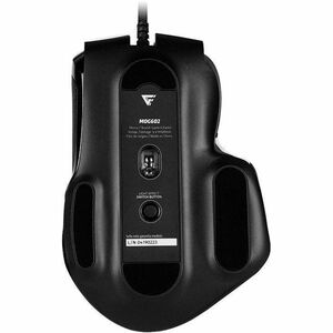 Ratón de juego Game Factor MOG602 - USB - Óptico - Blanco - Cable - 19000 dpi