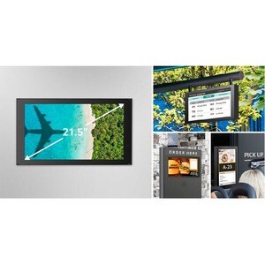 LG 22XE1J-B 54.6 cm (21.5") LCD Digital Signage Display - 24 Hours/7 Days Operation - Advanced Hyper Viewing Angle (AHVA) 