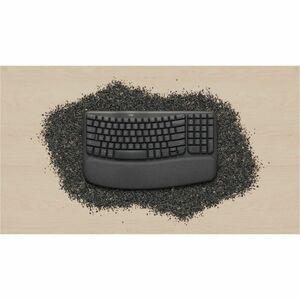Logitech Wave Keys for Business Keyboard - Wireless Connectivity - USB Type A Interface - English (UK) - QWERTY Layout - G