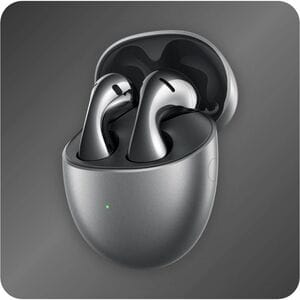 Huawei Freebuds 5 True Wireless Earbud Stereo Earset - Silver Frost - Binaural - In-ear - Bluetooth - 16 Hz to 40 kHz - No