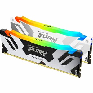 Kingston FURY Renegade 32GB DDR4 SDRAM Memory Module - For Motherboard - 32 GB (1 x 32GB) - RGB - DDR5-6400/PC5-51200 DDR5