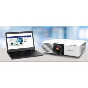 Proyector 3LCD Montable en techo Epson PowerLite L570U - 16:10 - Blanco - 1920 x 1200 - Frontal, Parte trasera, De Techo -