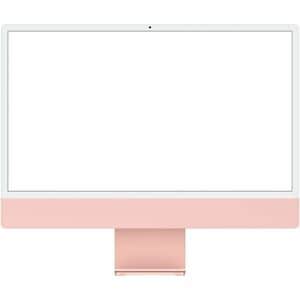 Apple iMac MQRU3KS/A All-in-One Computer - Apple M3 - 8 GB - 512 GB SSD - 61 cm (24") 4.5K - Desktop - Pink - Apple M3 Chi