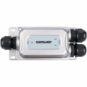 Intellinet PoE++ Extender - 57 V DC Input - 1 x RJ-45 Input Port(s) - 2 x RJ-45 Output Port(s) - 60 W