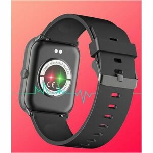 MaxCom FW36 AURUM Smartwatch - 44,60 mm Case Height - 35 mm Case Width - Nero Body Color - Pedometro, Monitor battito card