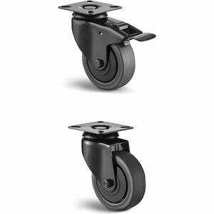Dicota Laptop/Tablet-Ladewagen - Schiebetür Griff - 4 Rollen - Aluminium - 363 mm Länge x 633 mm Breite x 865 mm Tiefe - S