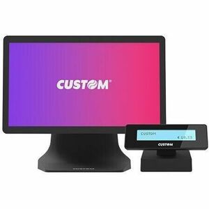 Custom SILK II POS Terminal - (RockchipRK3568 2 GHz - 4 GB - 64 GB - 39.6 cm (15.6") LCD Touchscreen - Wireless LAN Gigabi