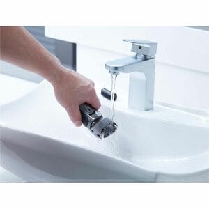 Panasonic ES-RW33 Shaver - Silver, Black - For Male - 2 - 0.50 Hour Maximum Battery Run Time - 8 Hour Maximum Battery Rech