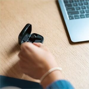 Webex 950 True Wireless Earbud Stereo Earset - Black Anthracite - Binaural - In-ear - 1000 cm - Bluetooth - 32 Ohm - 20 Hz