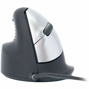 R-Go HE Break Vertical Mouse Rato - USB Tipo C - Ótico - 5 Taste(n) - Preto - PC, Mac - Cabo - 2400 dpi - Roda de deslocaç