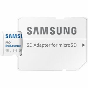 Samsung PRO Endurance MB-MJ256K 256 GB Class 10/UHS-I (U3) V30 microSDXC - 100 MB/s Read - 40 MB/s Write - 120 Month Warranty