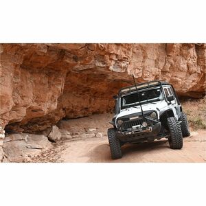 Midland MicroMobile MXAT04VP 6.6dB Gain Highland Tall Heavy-Duty Bull Bar Antenna System - 462 MHz to 468 MHz - 7 dB - Two