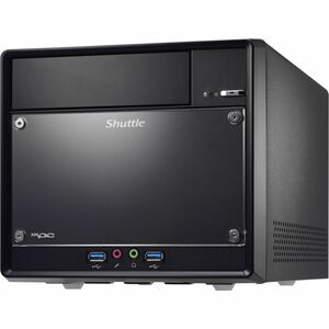 Shuttle XPC cube SH610R4 Barebone System - Mini PC - Socket LGA-1700 - Intel H610 express Chip - 64 GB DDR4 SDRAM DDR4-320