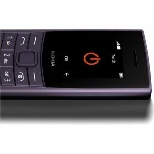 Nokia 110 4G (2023) Feature Phone - 4.6 cm (1.8") TFT LCD QQVGA 120 x 160 - 4G - Arctic Purple - Bar - 2 SIM Support - SIM