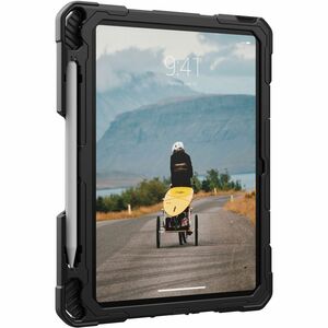 Urban Armor Gear Plasma Case - For Apple iPad (10th Generation) Tablet - Ice, Black - 10.9" Maximum Screen Size Supported 