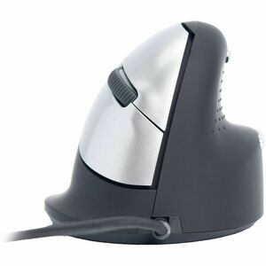 R-Go HE Break Vertical mouse Maus - USB-Typ C - Optisch - 5 Taste(n) - Schwarz - Kabel - 2400 dpi Auflösung - Scroll-Rad -