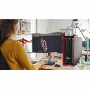Lenovo ThinkStation P8 30HH002QUS Workstation - 1 Ryzen Threadripper PRO 7945WX - 32 GB - 1 TB SSD - AMD WRX90 Chip - Wind