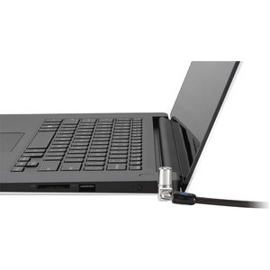 Kensington Slim N17 2.0 Keyed Laptop Lock for Wedge-Shaped Slots - Master Keyed - 1.80 m Cable - Master Keyed Lock - Carbo