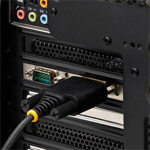 StarTech.com 2-Port Serielle PCIe Karte, PCI Express zu RS232/RS422/RS485 DB9 Serielle Karte, 16C1050 UART, ESD Schutz, Wi