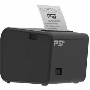 Custom P3L Retail, Hospitality, Business Direktthermodrucker - Monochrom - Wandhalterung - Quittungsdruck - Ethernet - USB
