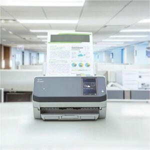 Ricoh fi-7300NX. Maximale Scan-Abmessung: 216 x 5588 mm, Optische Scan-Auflösung: 600 x 600 DPI, Ausgabe Farbtiefe: 24 Bit