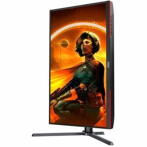 AOC AGON Q27G3XMN 27" Class WQHD Monitor LED para jogos - 16:9 - Preto - 68.6 cm (27") Viewable - Alinhamento vertical (VA