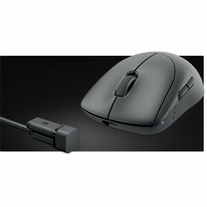 Alienware Pro Gaming Mouse - Radio Frequency - USB - Optical - 6 Button(s) - 6 Programmable Button(s) - Dark Side of the M