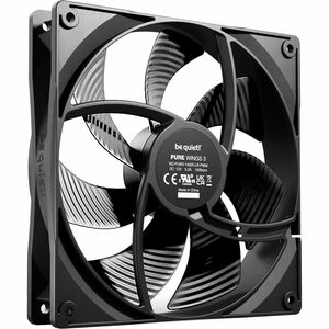 be quiet! Pure Wings 3 Kühllüfter - Spielkonsole, PC, Kühlsystem - 140 mm Maximum Fan Diameter - 97,52m³/h Maximum Airflow