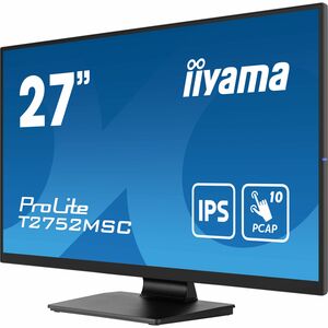 iiyama ProLite T2752MSC-B1 27 Zoll Klasse LED-Touchscreen-Monitor - 16:9 Format - 5 ms Reaktionszeit - 68,6 cm (27 Zoll) V
