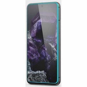 Spigen GLAS.tR Align Master 9H Tempered Glass Screen Protector for Pixel 8 - Black, Clear, Transparent - 2 Piece - For OLE