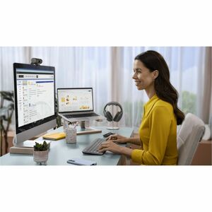 Logitech Signature Slim MK950 Keyboard & Mouse - QWERTY - English (UK) - USB Type A Scissors Wireless Bluetooth/RF 5.1 2.4