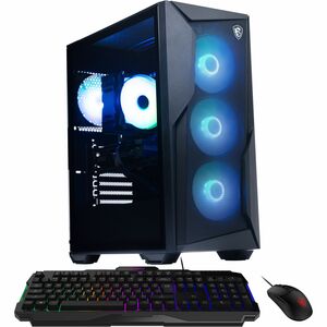 MSI Codex R2 Gaming PC , Intel Core i5-14400F, RTX 4060, 16GB, 1TB SSD, WIN 11 Home - MSI Codex R2 (Mid Tower) Gaming Desk