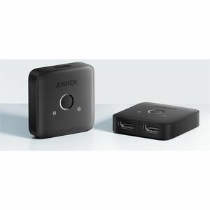 ANKER HDMI Switch (2 in 1 Out, 4K HDMI) - 3840 x 2160 - 4K - 1080p2 - Display, Gaming Console, Notebook, TV - 1 x HDMI Out