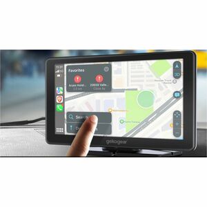 GekoGear Orbit C110 7" Infotainment Display with Dash Cam and Backup Cam - 7" Screen - Front/Rear - Wireless - 1024 x 600 