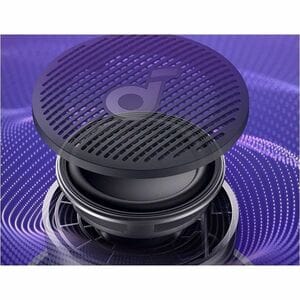 soundcore Glow Mini Portable Bluetooth Speaker System - Black - Battery Rechargeable