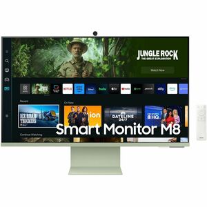 Moniteur LED intelligent Samsung S27CM80GUU 27" Class Webcam 4K UHD - 16:9 - Blanc, Vert Printemps - 68,6 cm (27") Viewabl