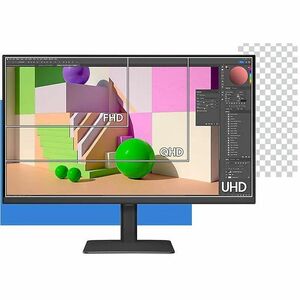 Moniteur LED Samsung ViewFinity S8 S27D800EAU 27" Class 4K UHD - 16:9 - Noir - 68,6 cm (27") Viewable - Technologie IPS - 